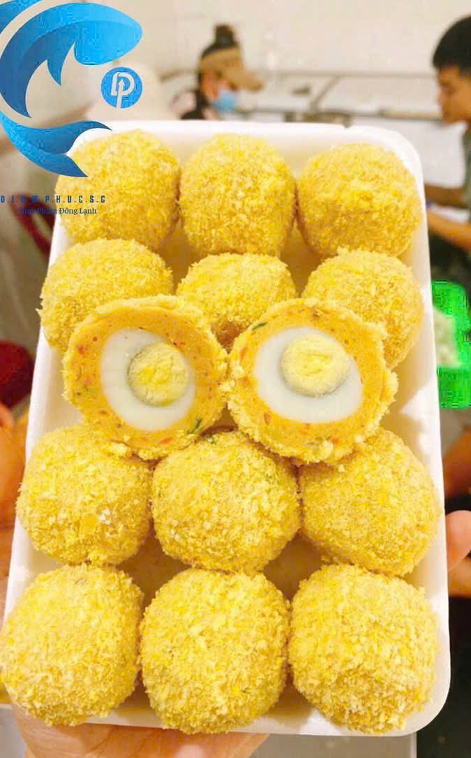 Chả hoa trứng cút
